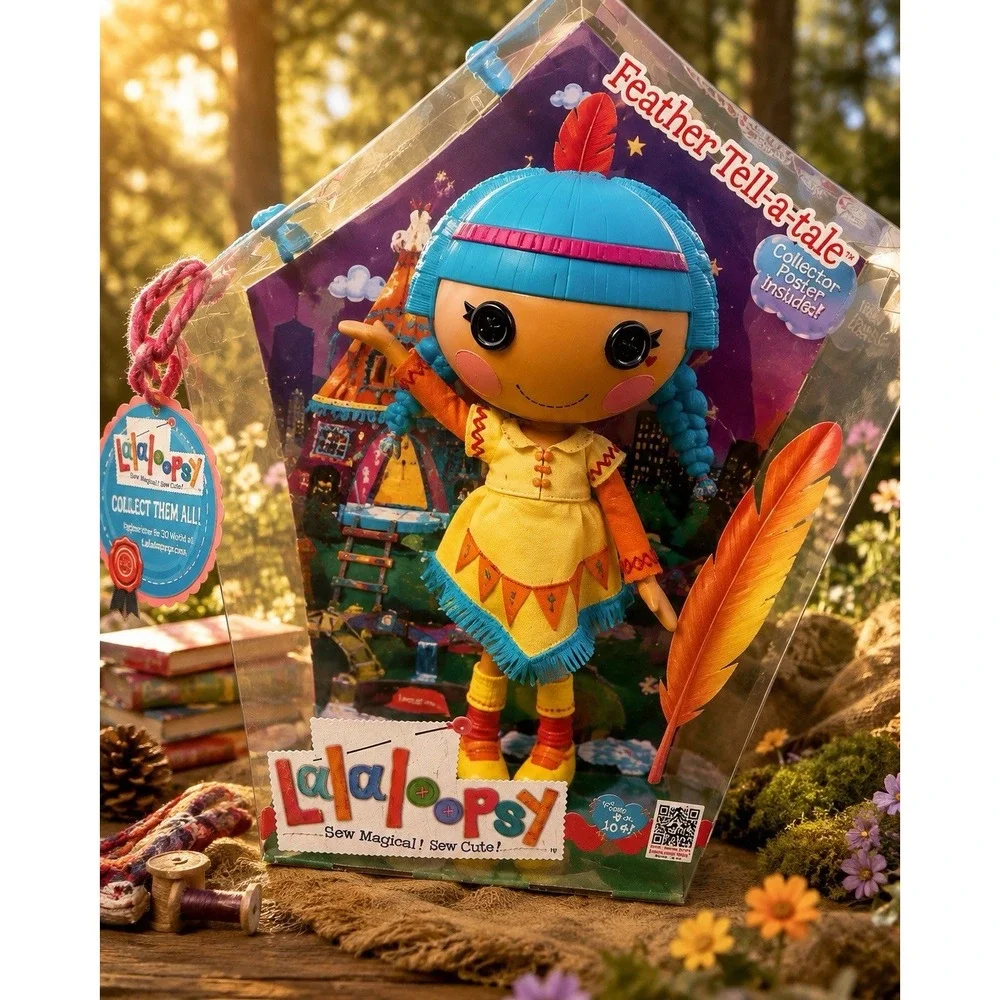Lalaloopsy Feather Tell-a-Tale Doll MGA Original Packaging Retired Collectible